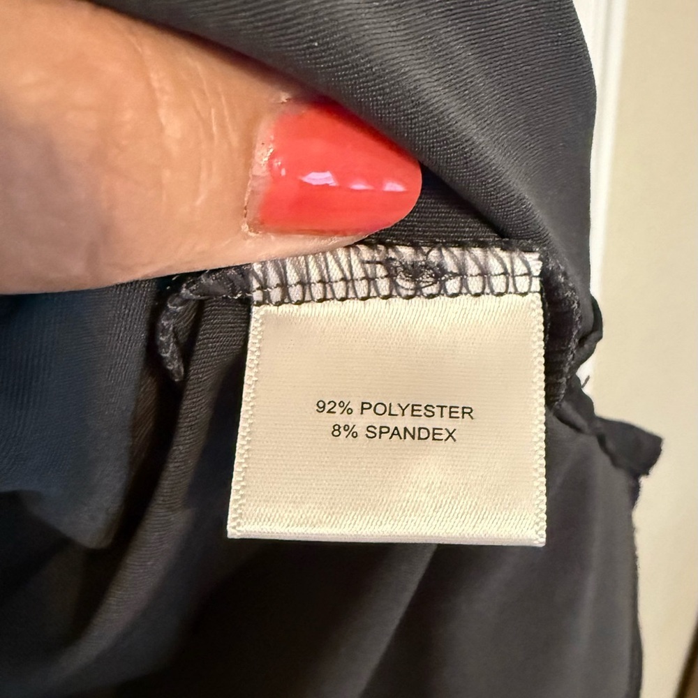Peter Millar Gray Polo Shirt Classic Style CIBC Logo on sleeve - Picture 5 of 7